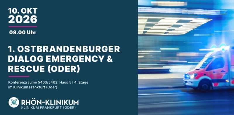 1. Ostbrandenburger Dialog Emergency & Rescue (ODER)